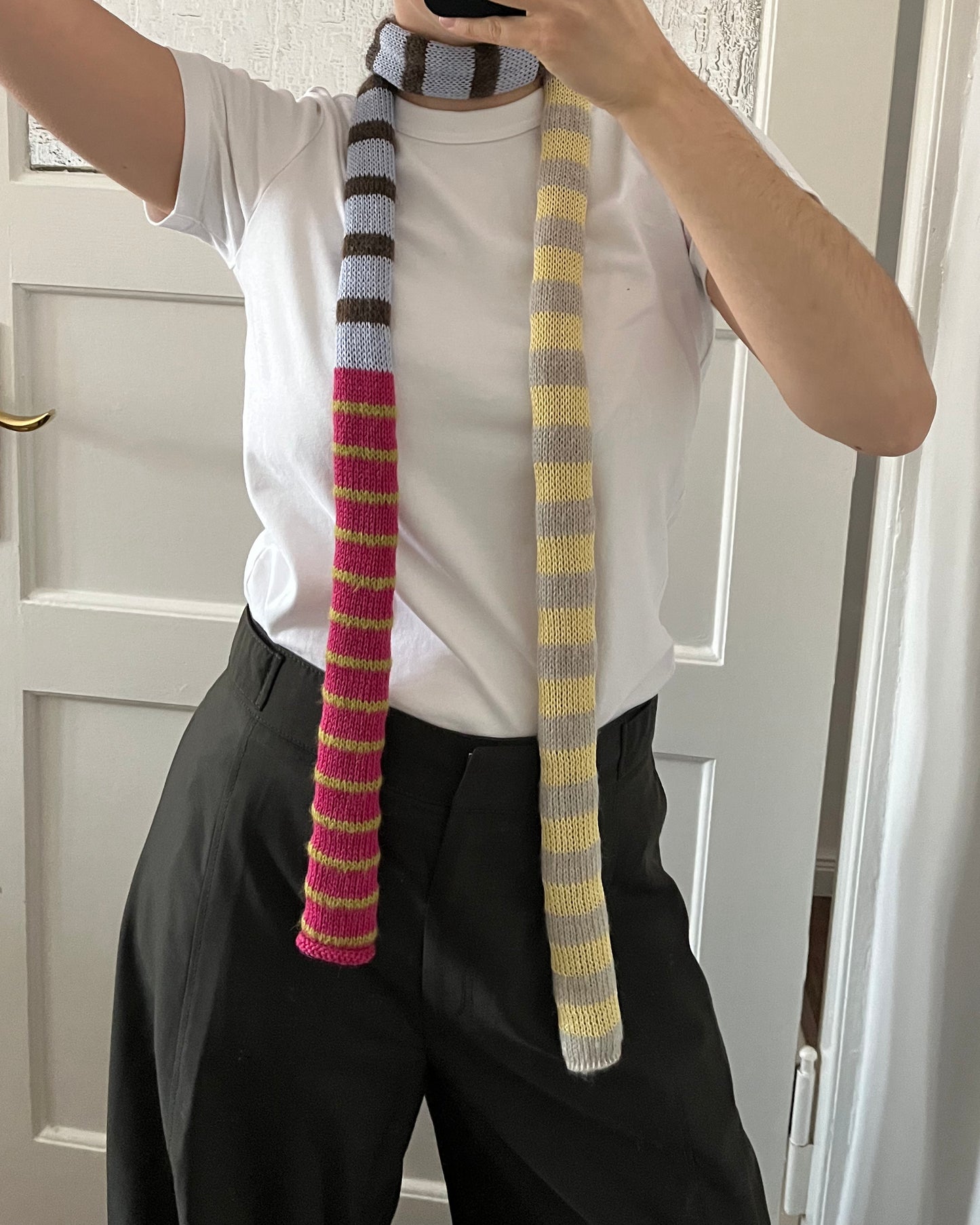 Striped Scarf 10