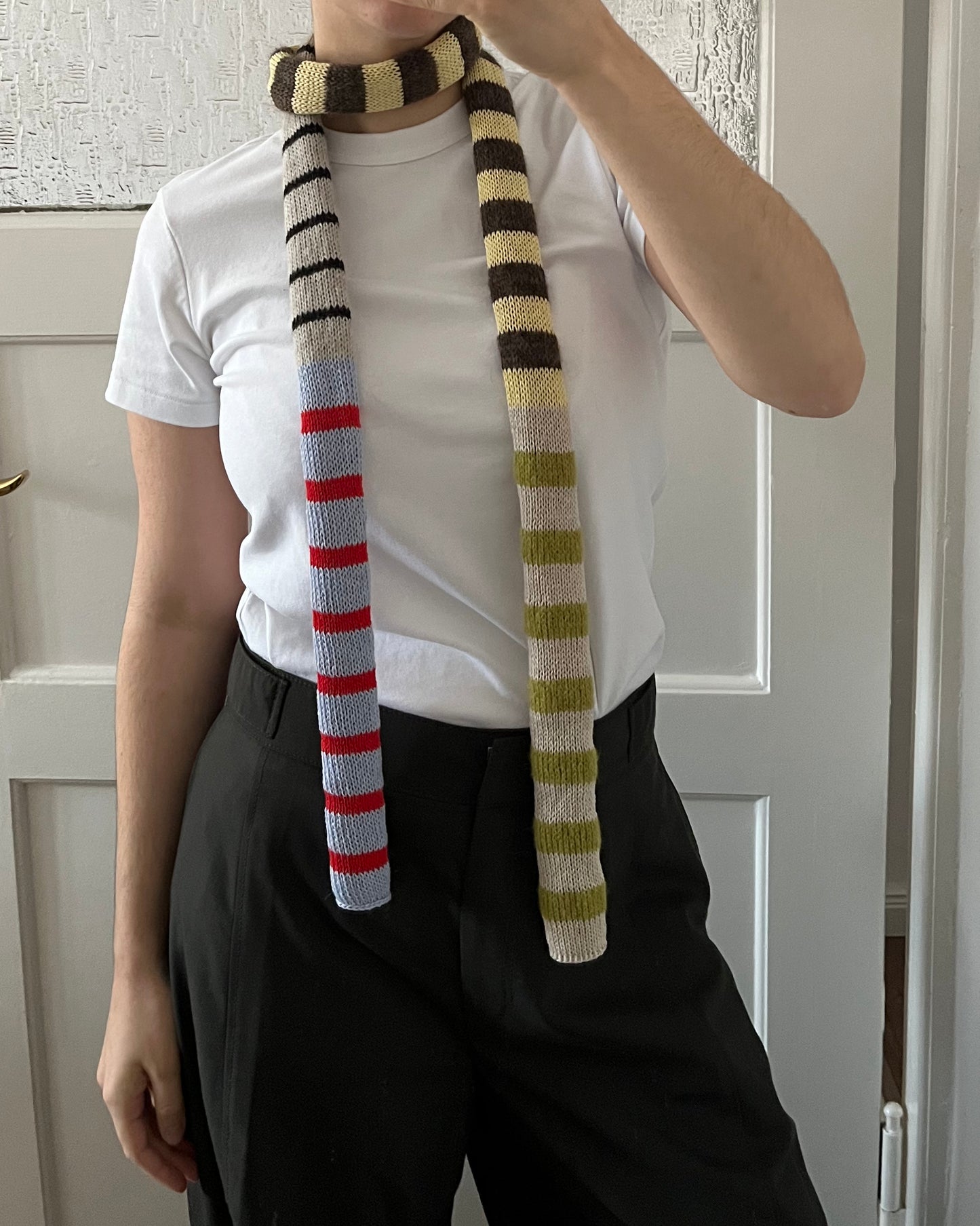 Striped Scarf 05