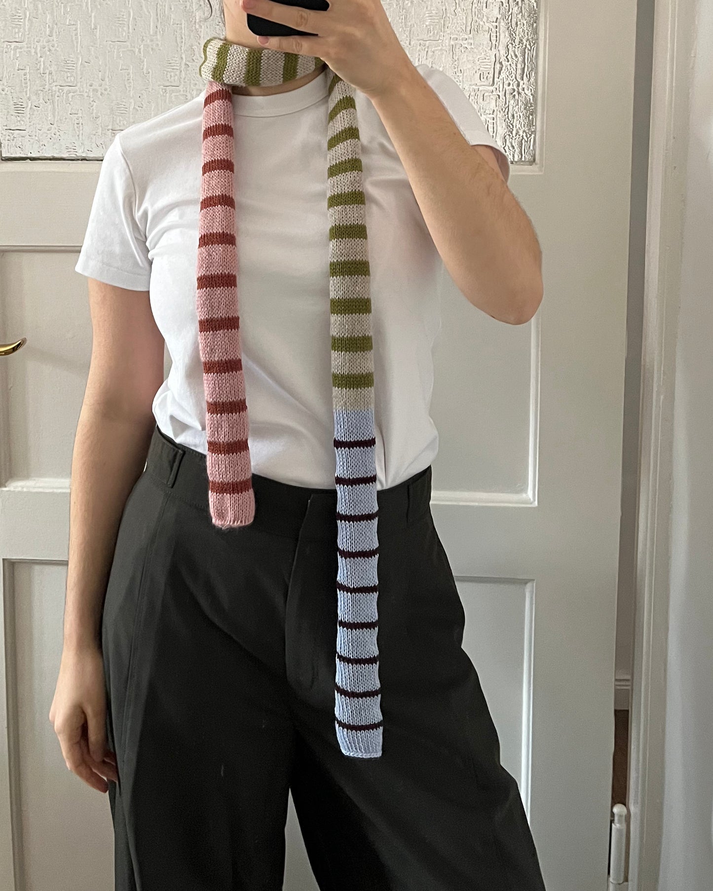 Striped Scarf 08