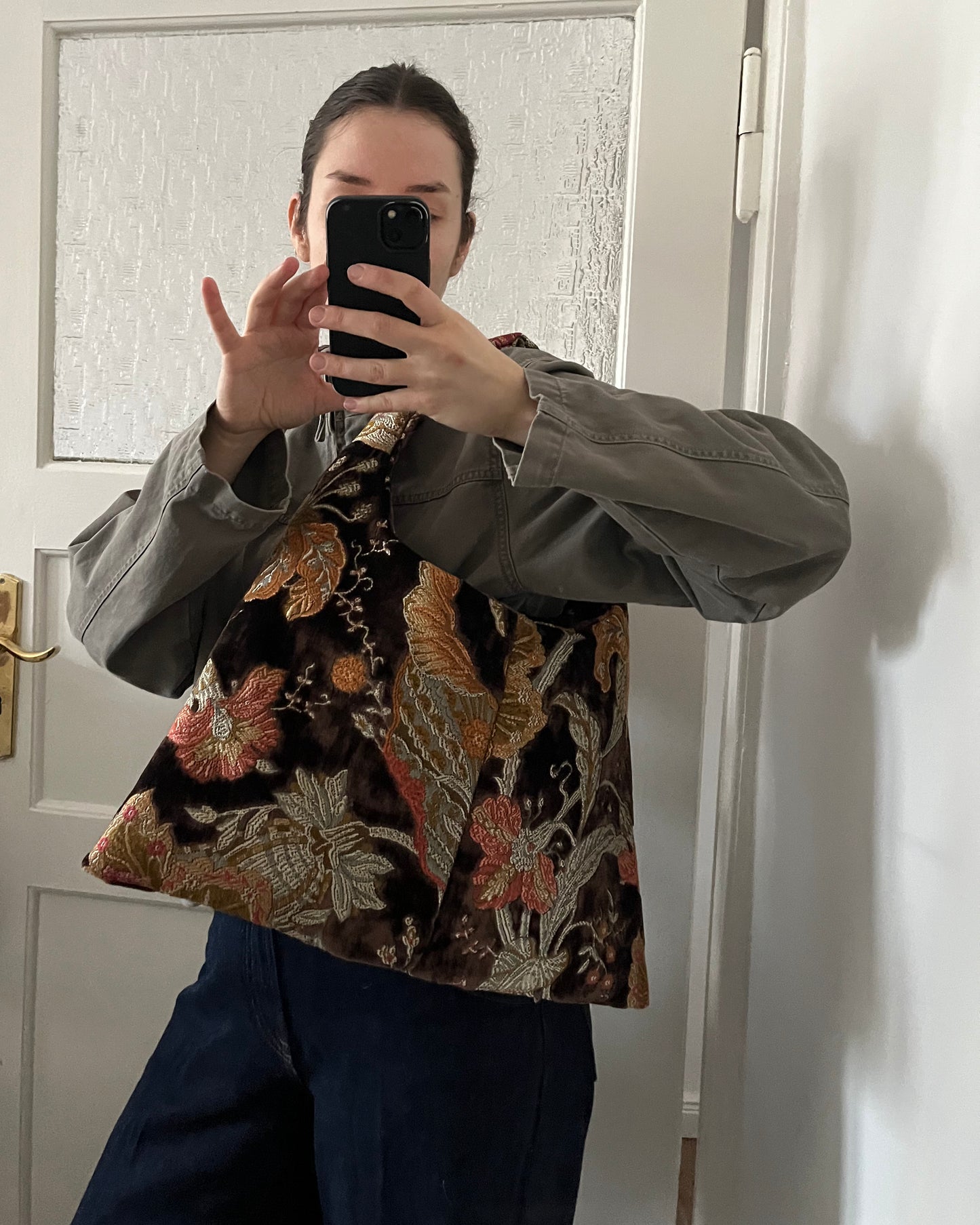 Large Shoulder Bag FLORAL