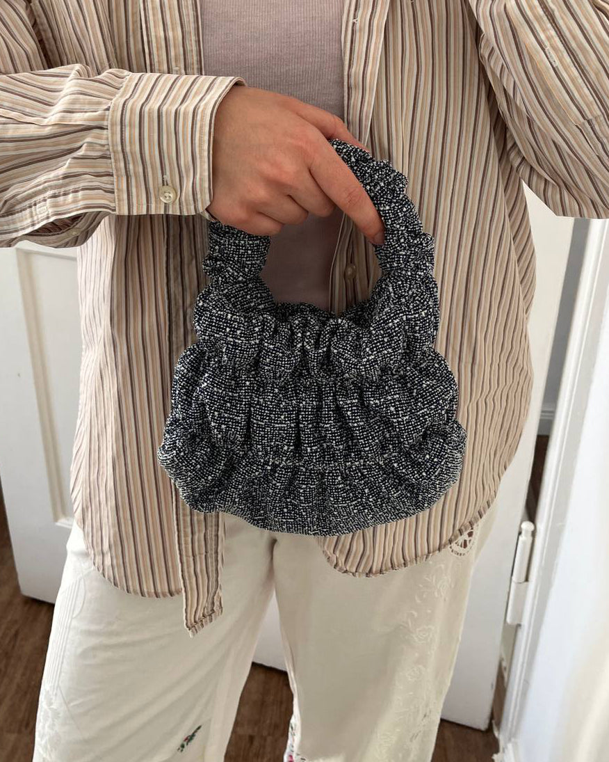 Mini Ruffle Bag BLUE