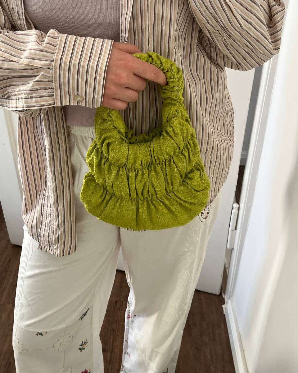 Mini Ruffle Bag GREEN