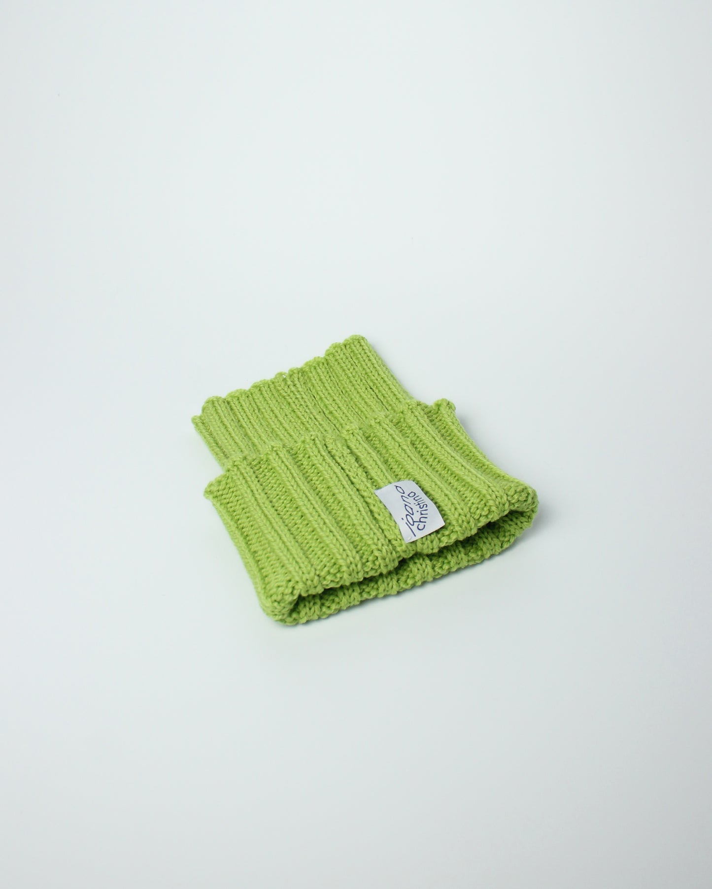 muff scarf APPLE GREEN