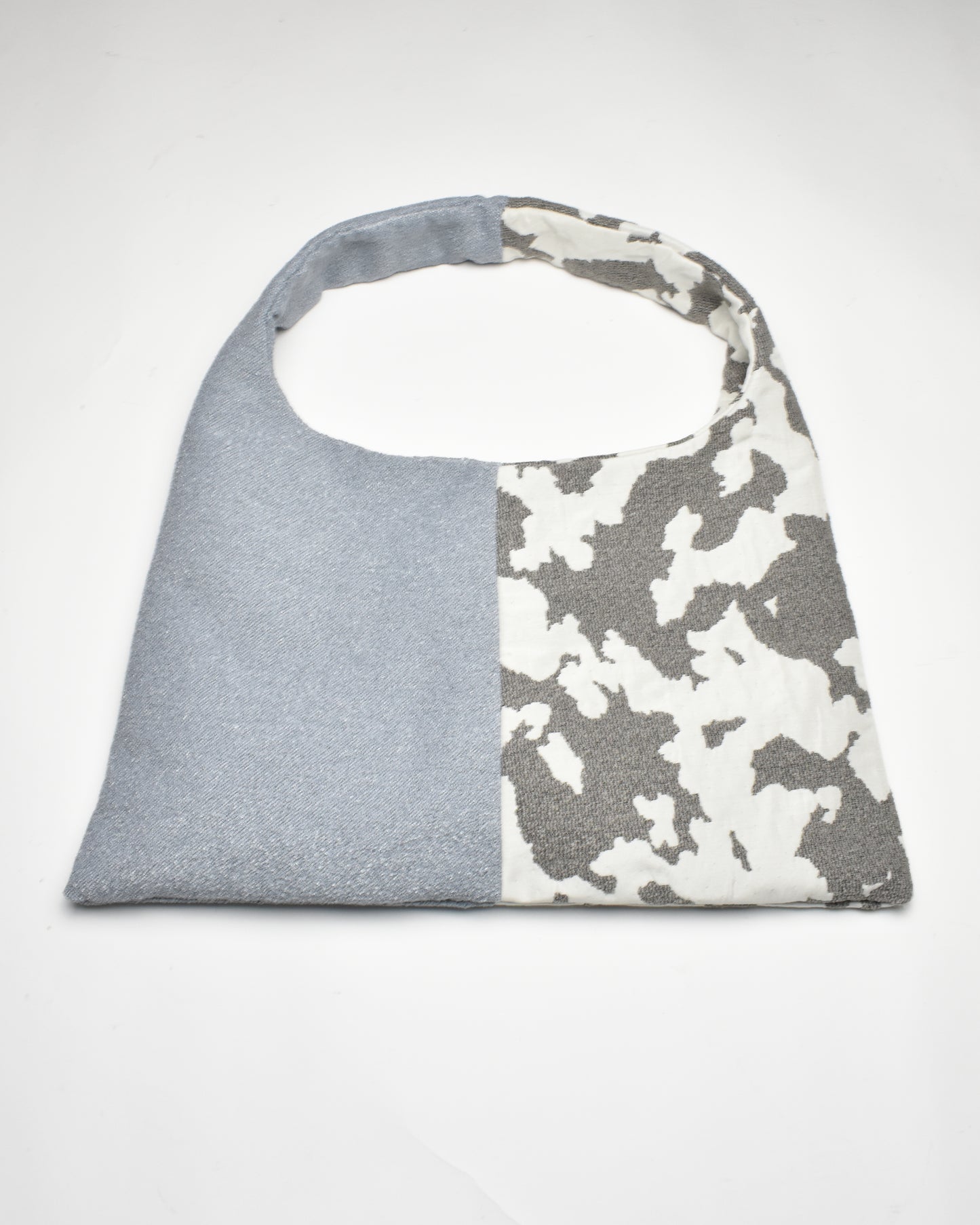 Large Shoulder Bag BLUE COW