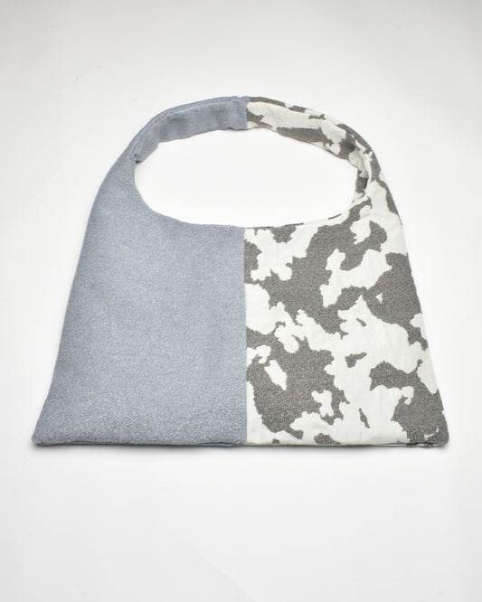 Large Shoulder Bag BLUE COW