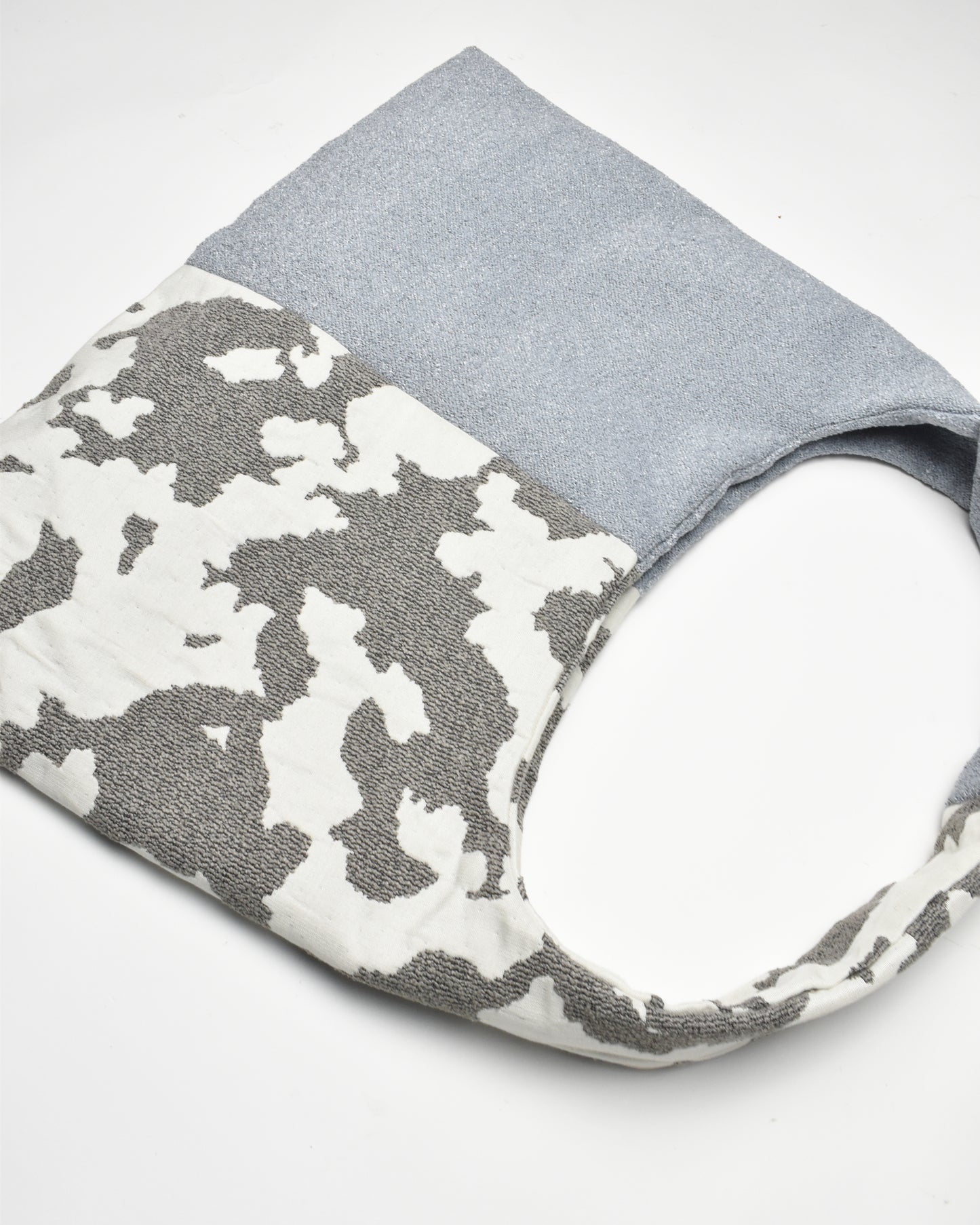 Large Shoulder Bag BLUE COW