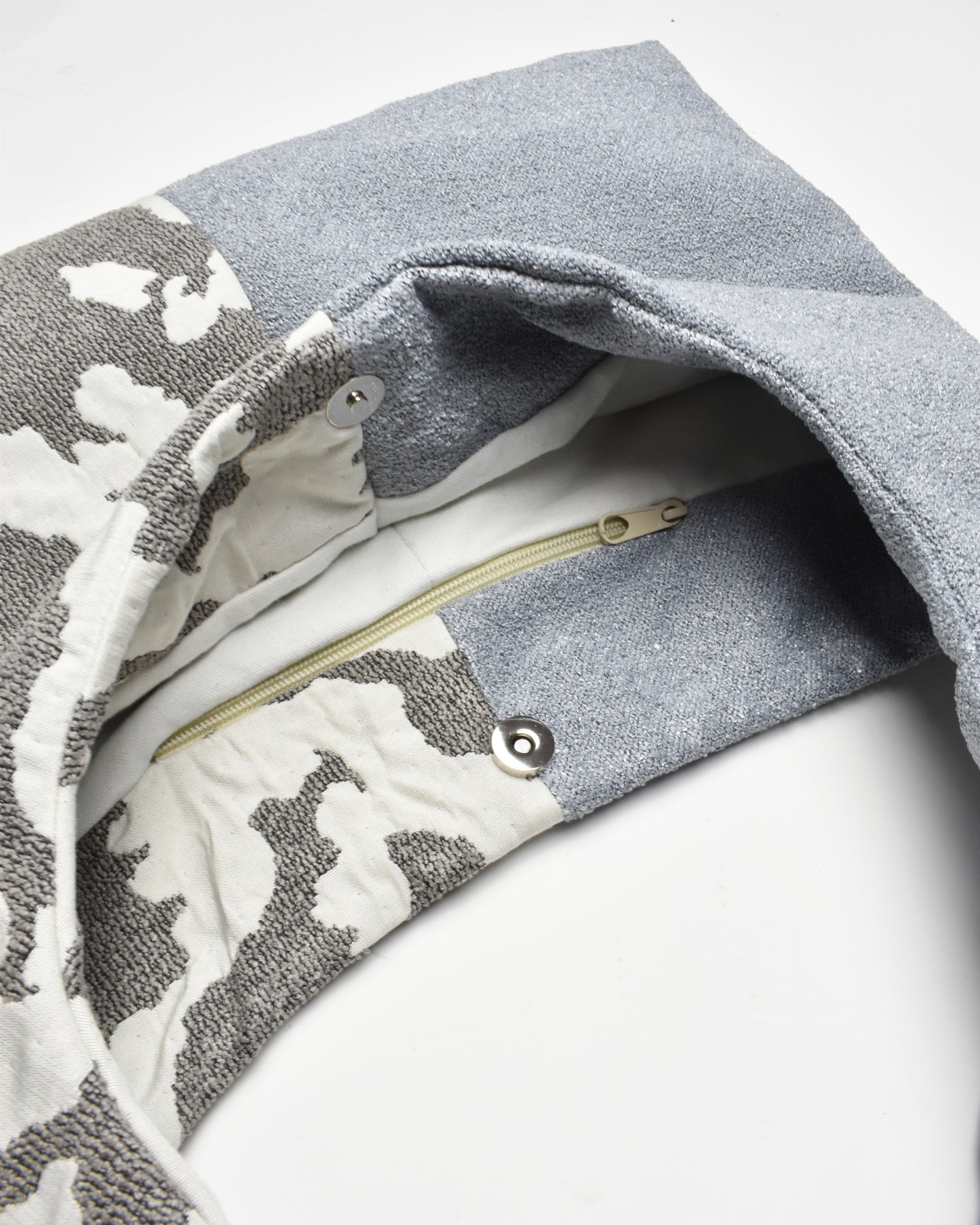 Large Shoulder Bag BLUE COW