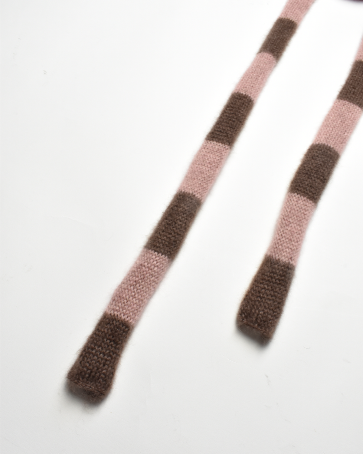 Striped Scarf Mohair Silk 04