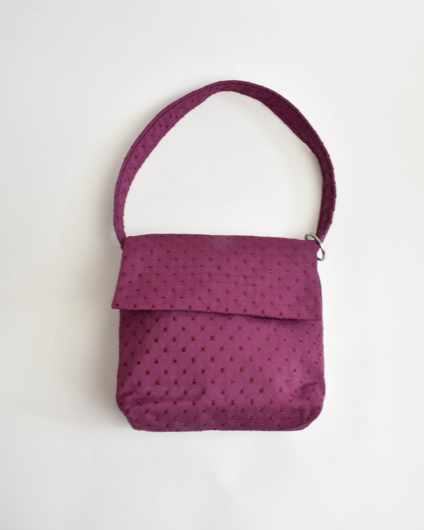 Flap Shoulder Bag BERRY