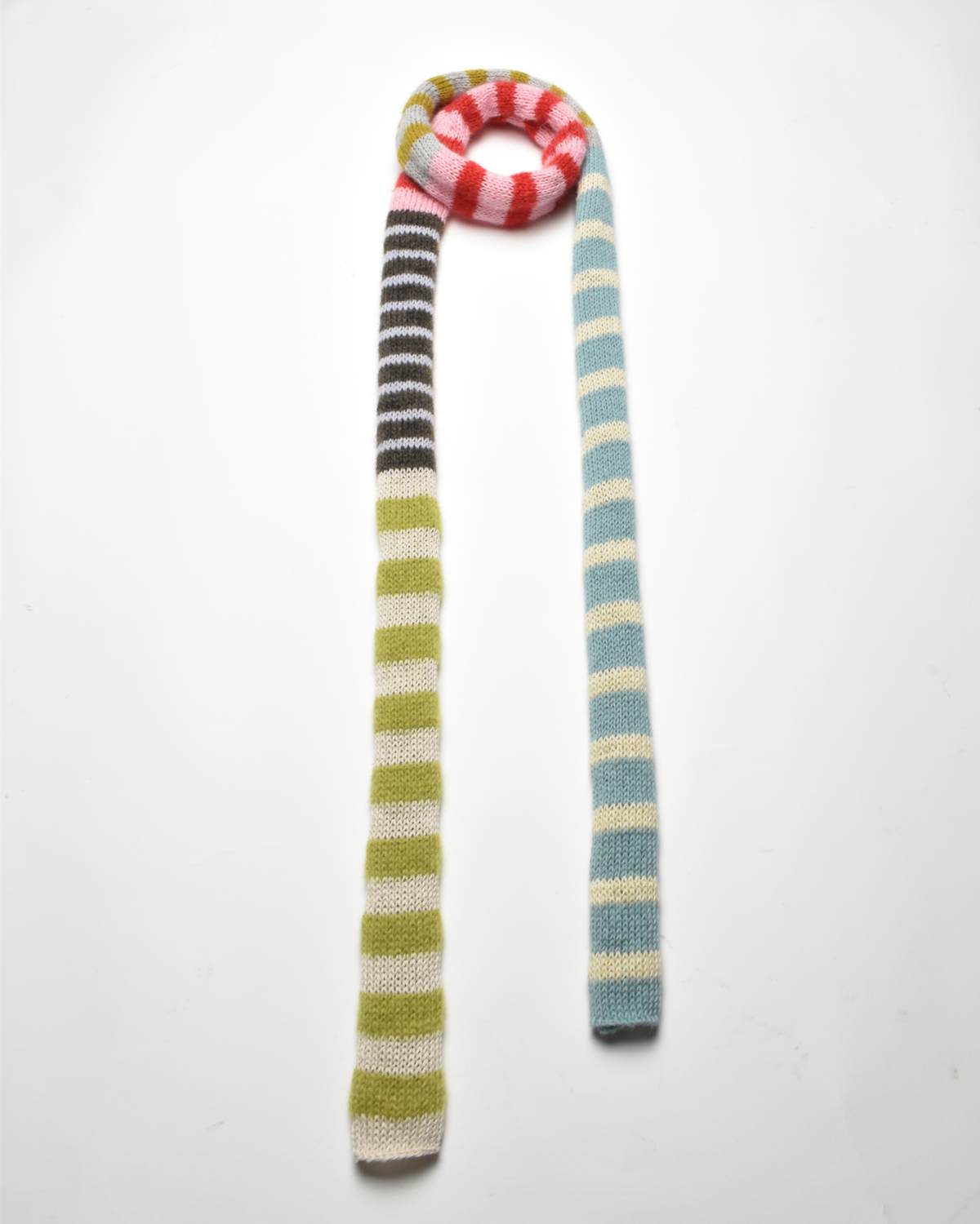 Striped Scarf 07