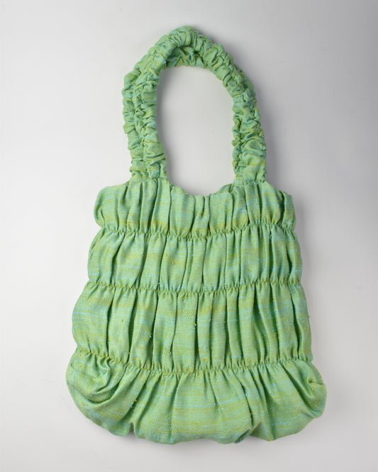 Tote Ruffle Bag GREEN