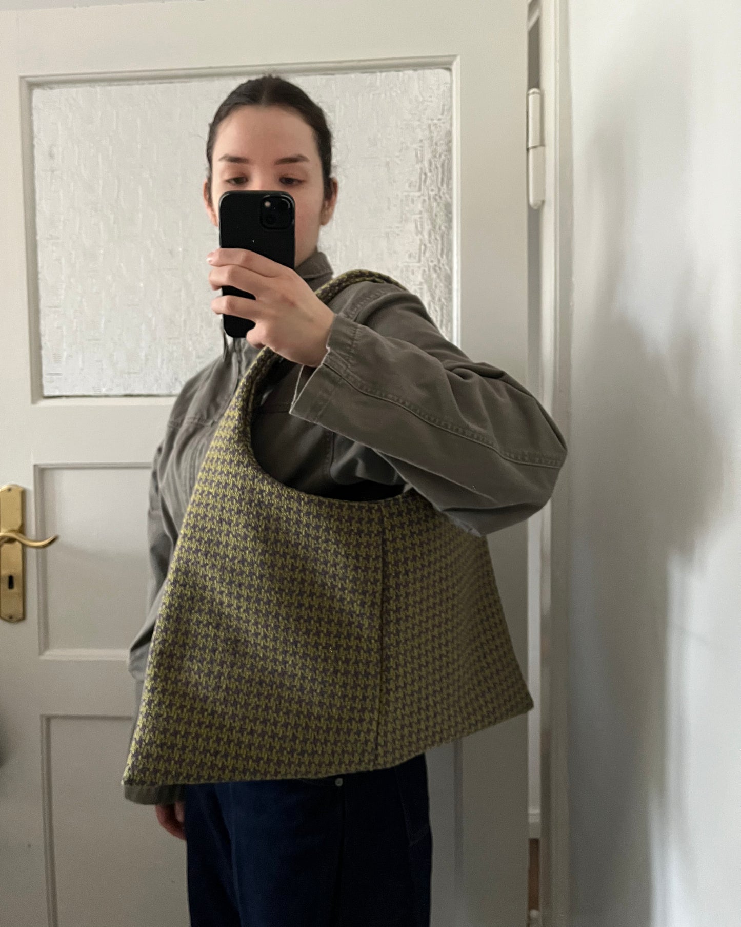 Large Shoulder Bag GREEN