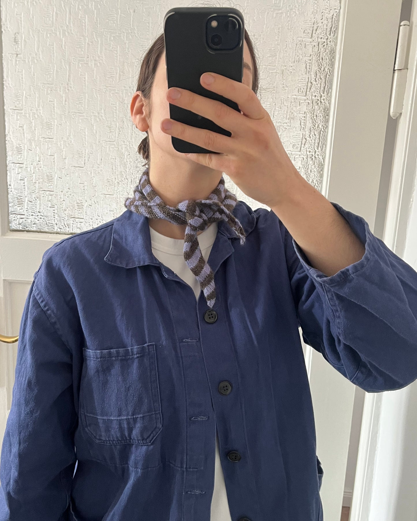 Small Triangle Scarf 01