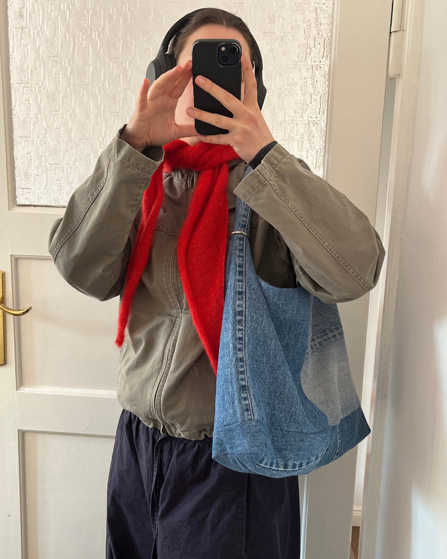 Shoulder Bag Denim 01