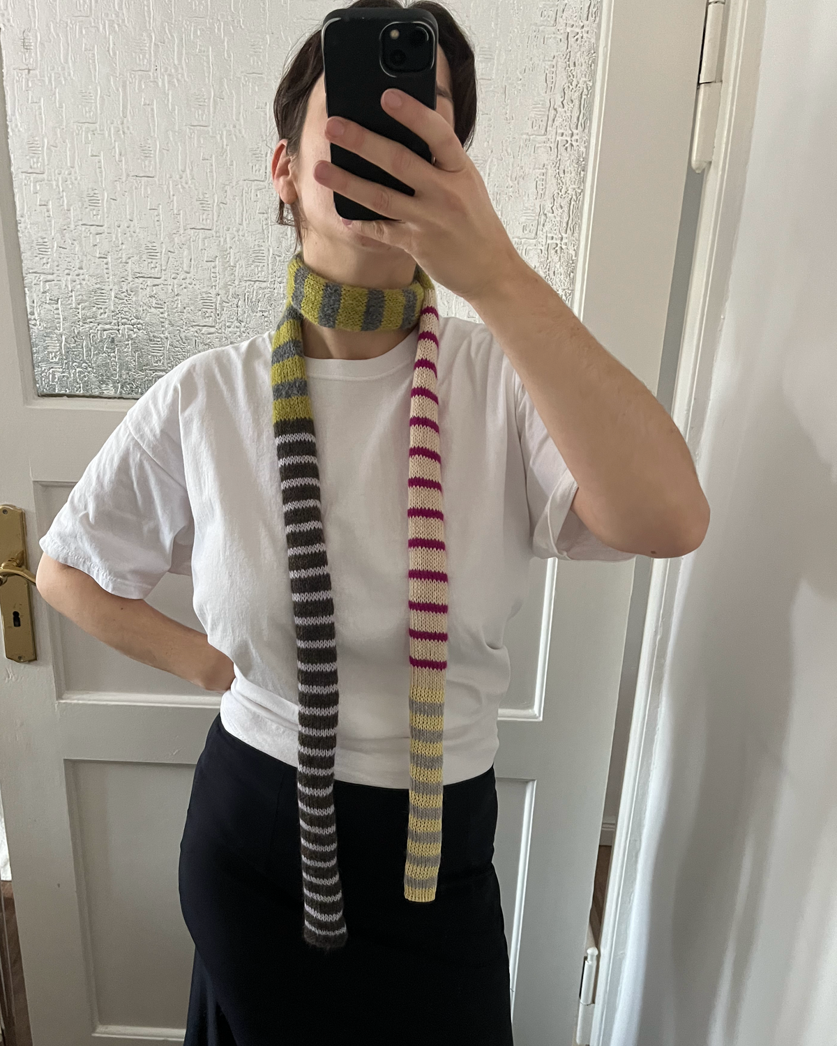 Striped Scarf 05