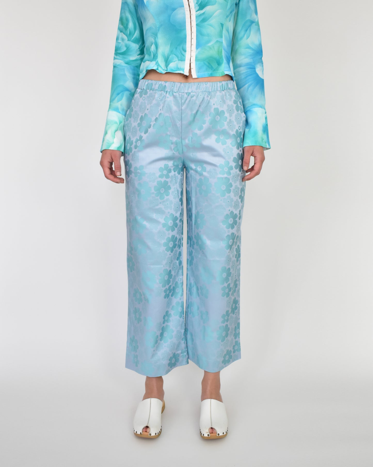 Suki Pants SHINY BLUE
