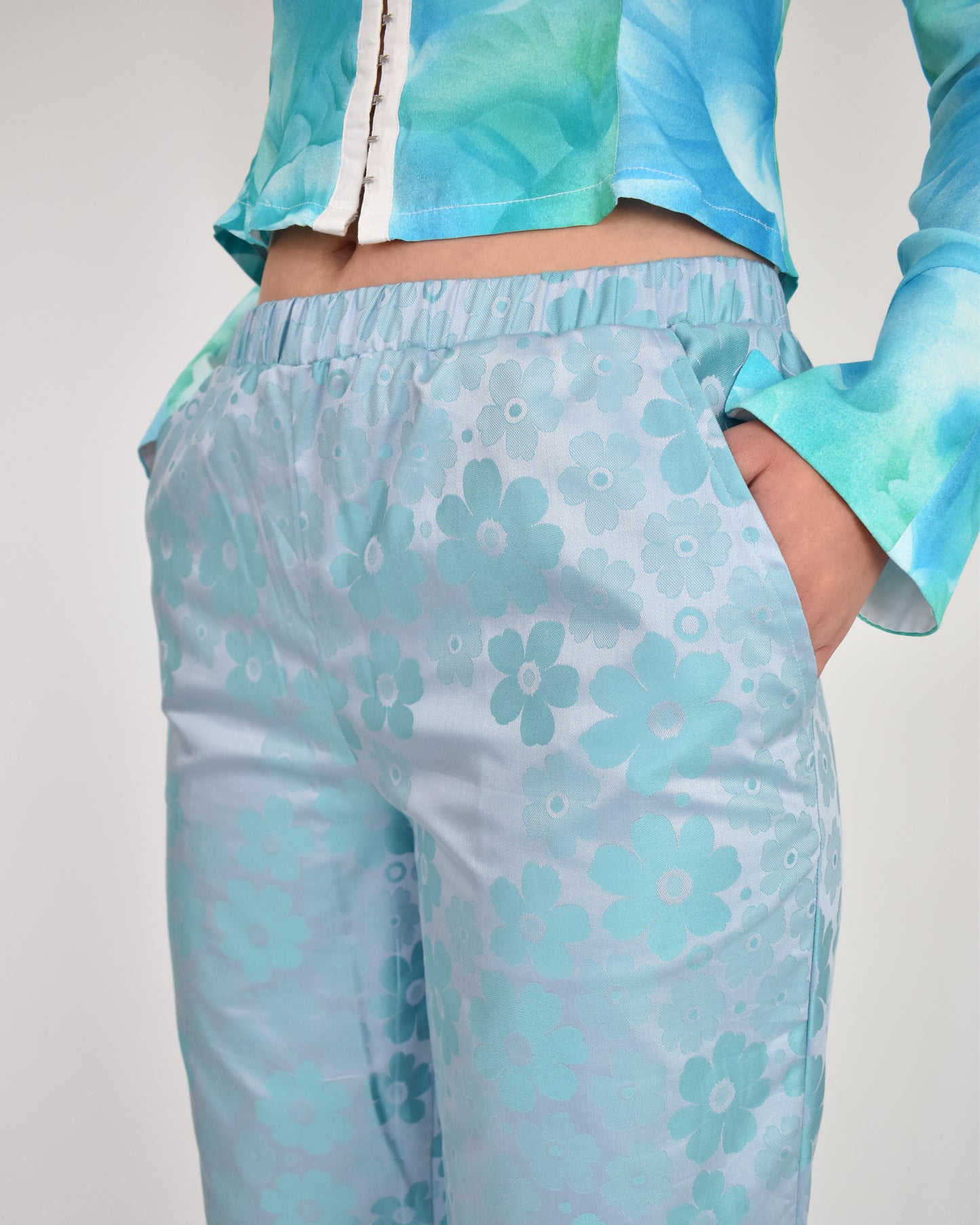 Suki Pants SHINY BLUE